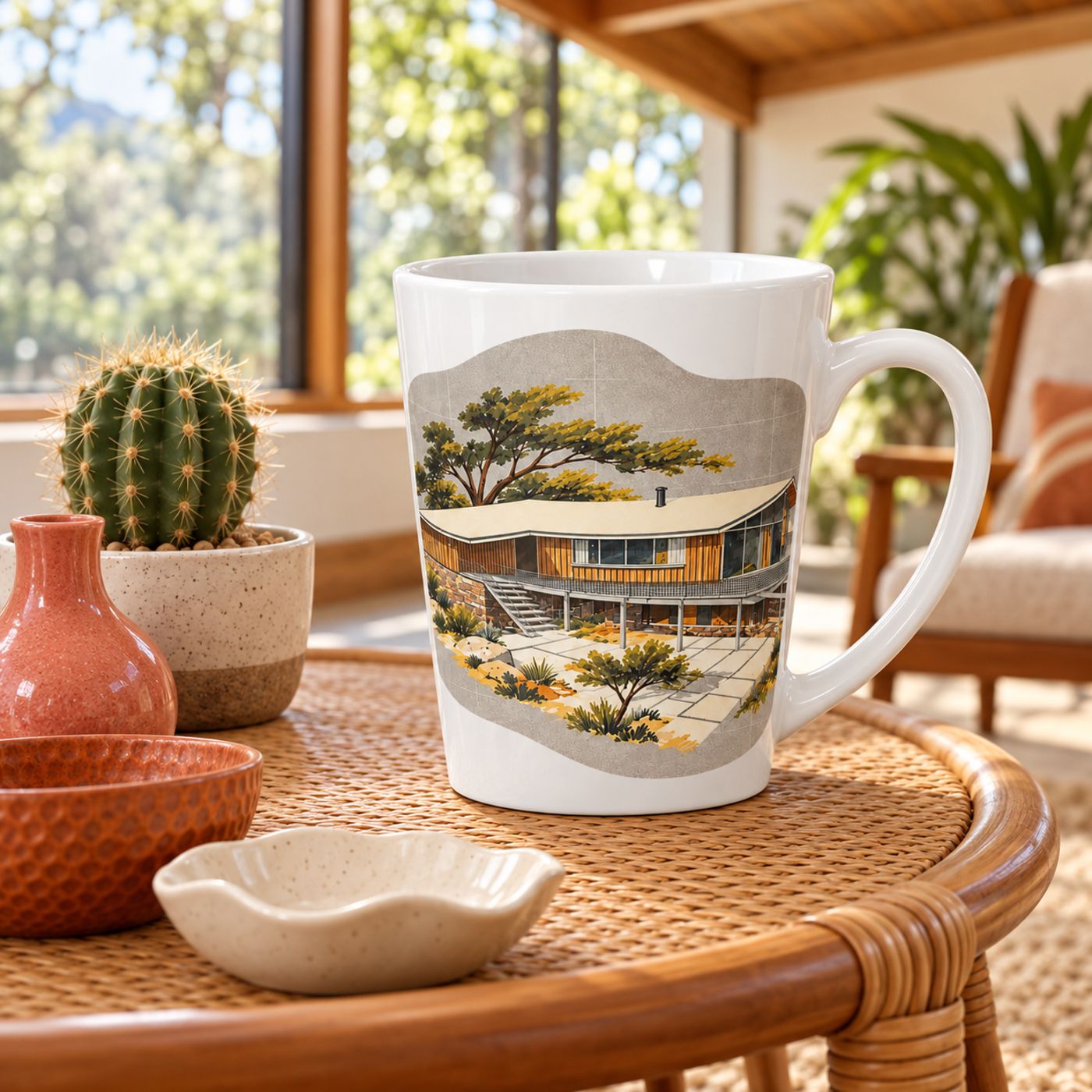 Suburbia Latte Mug 2