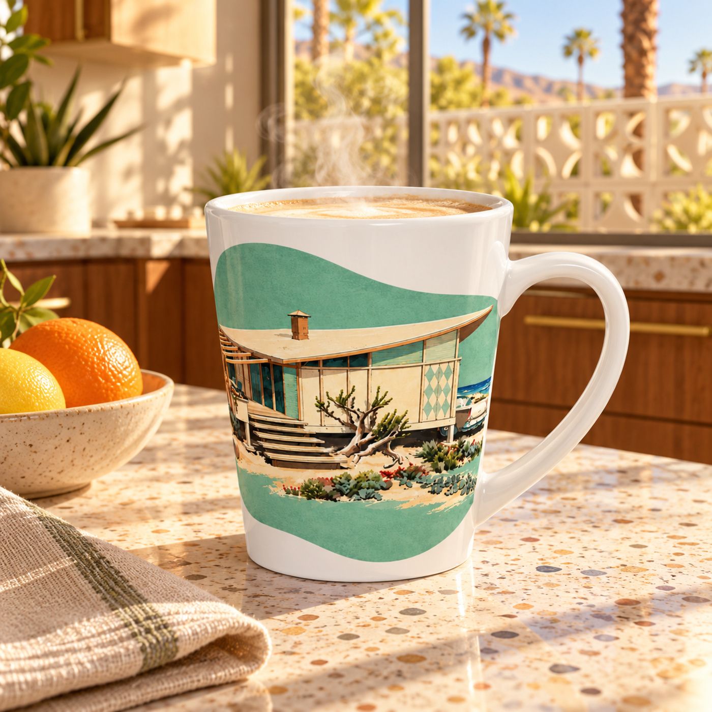 Suburbia Latte Mug 3