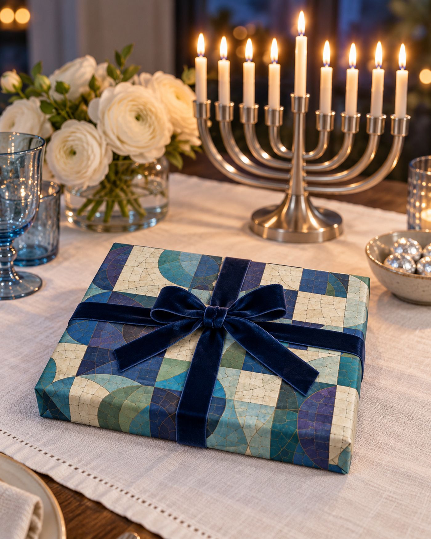 Mosaica B Wrapping Paper Sheets