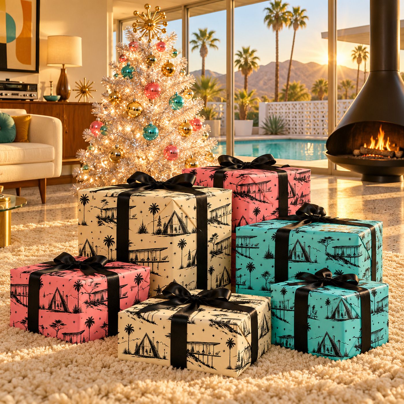 Mod-House Wrapping Paper Sheets