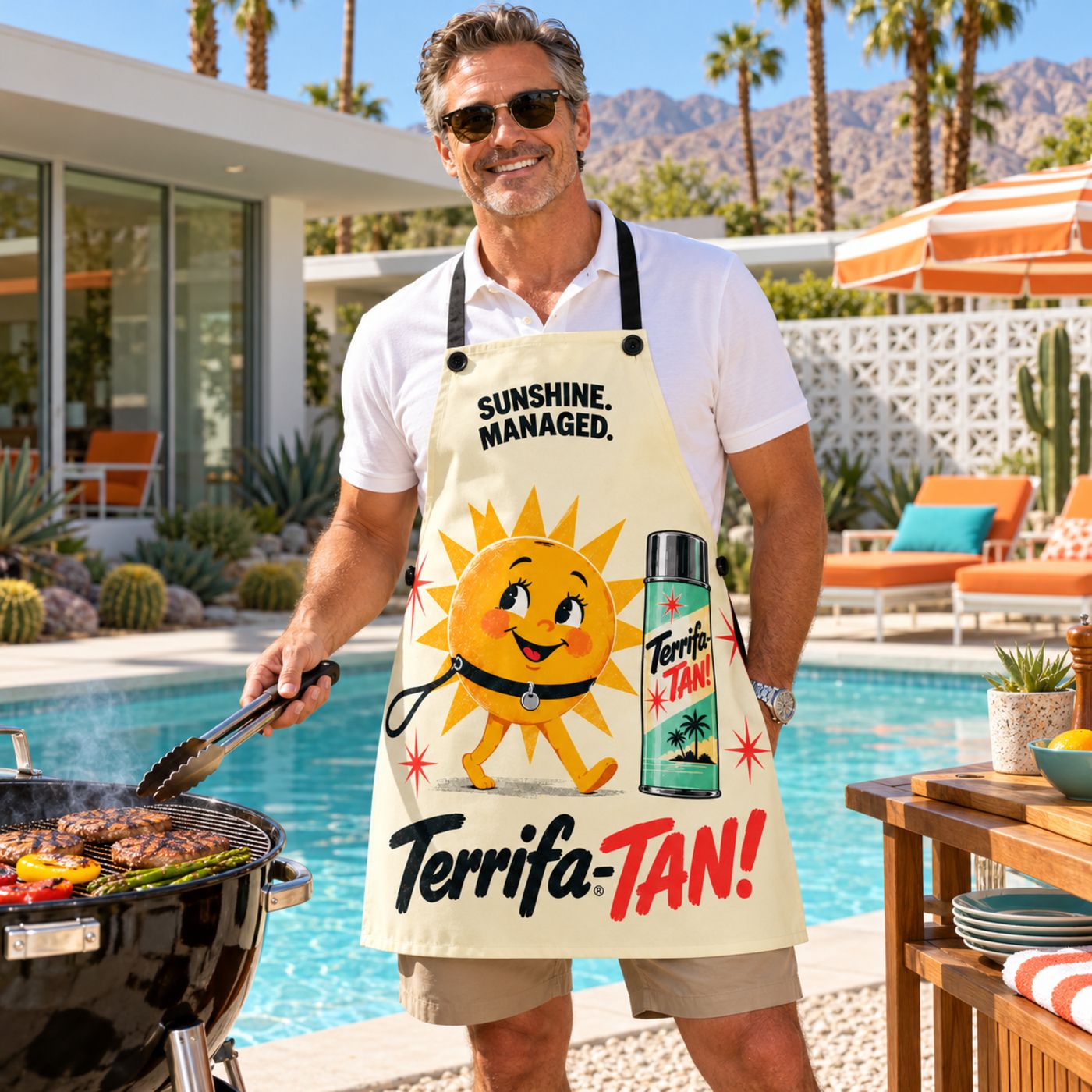 Terrifa Tan Apron