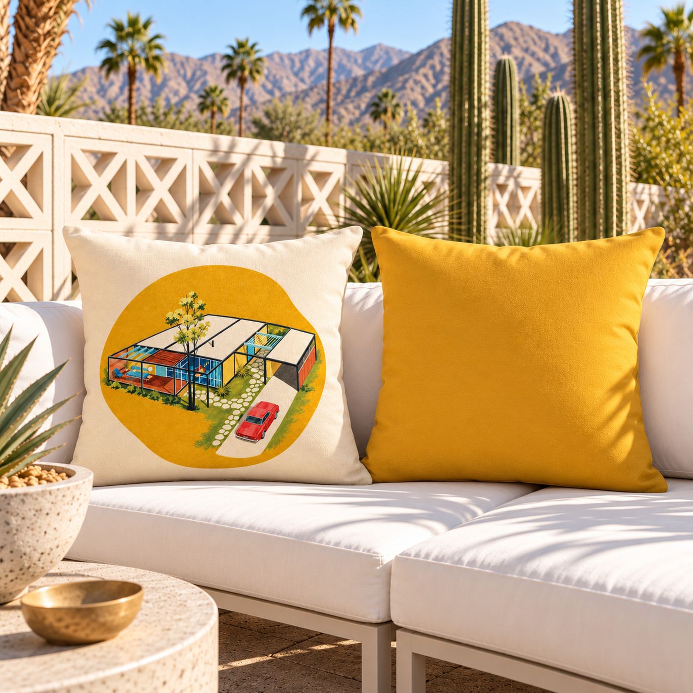 Suburbia "Glasshouse" Premium Pillow