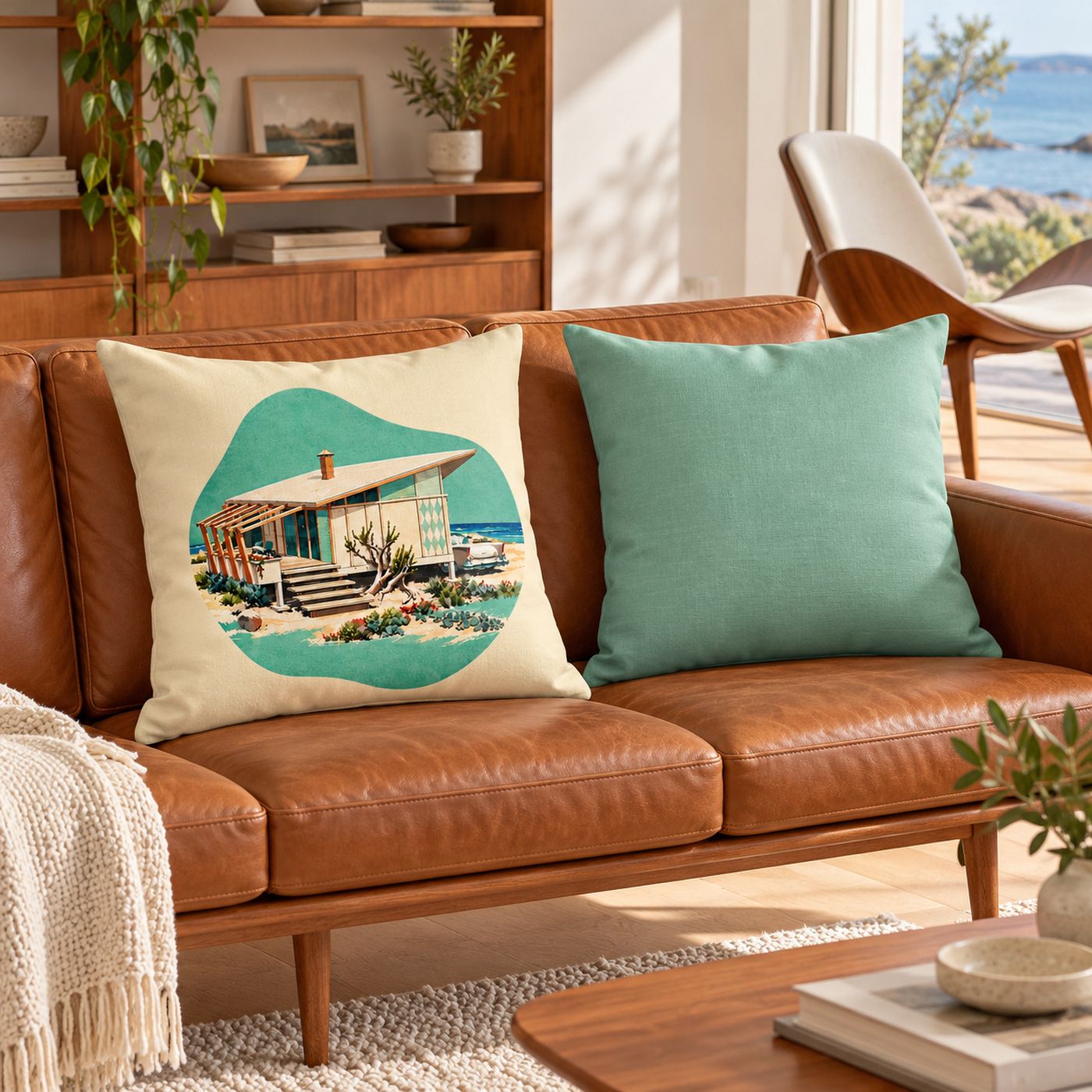 Suburbia "Coastal Ranch" Premium Pillow