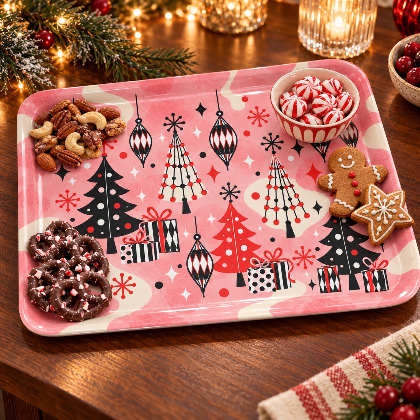 Merry Merry Mod! Holiday Tray