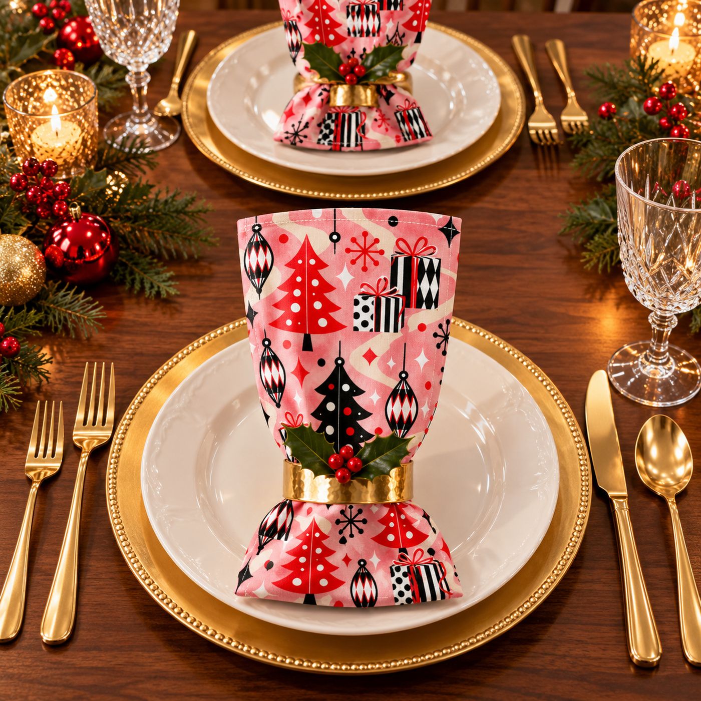 Merry Merry Mod! Napkin Set